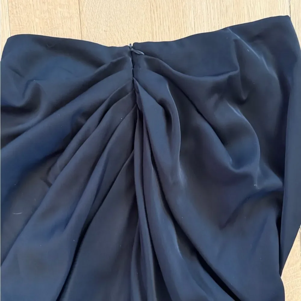 SHEIN Black Asymmetrical Women's Skirt
